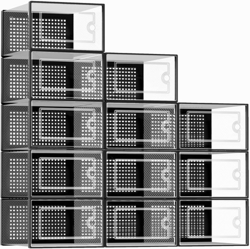 Large shoe storage boxes - x-large, 12